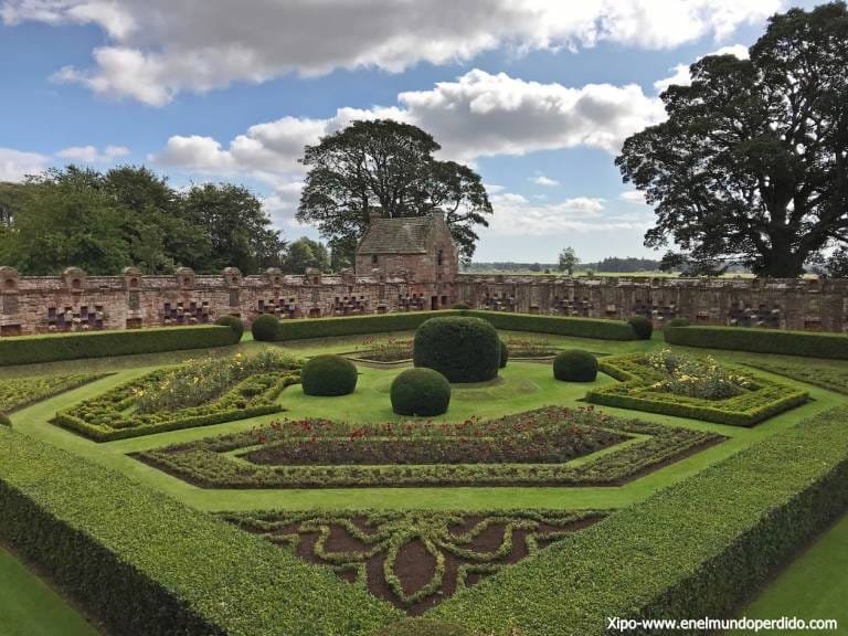 Visitar el castillo de Edzell