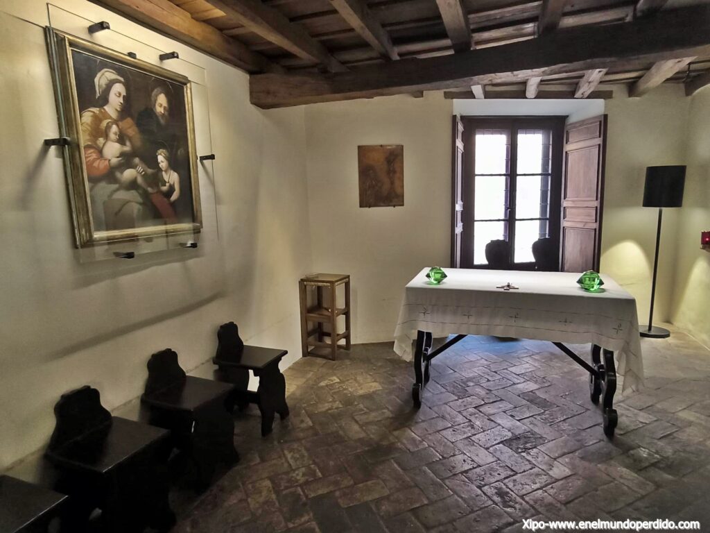 habitación donde murió San Ignacio de Loyola