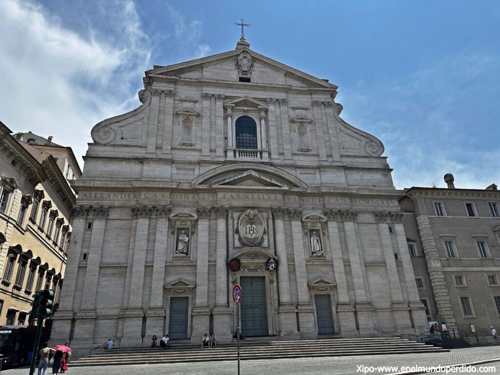 iglesia del gesú en Roma