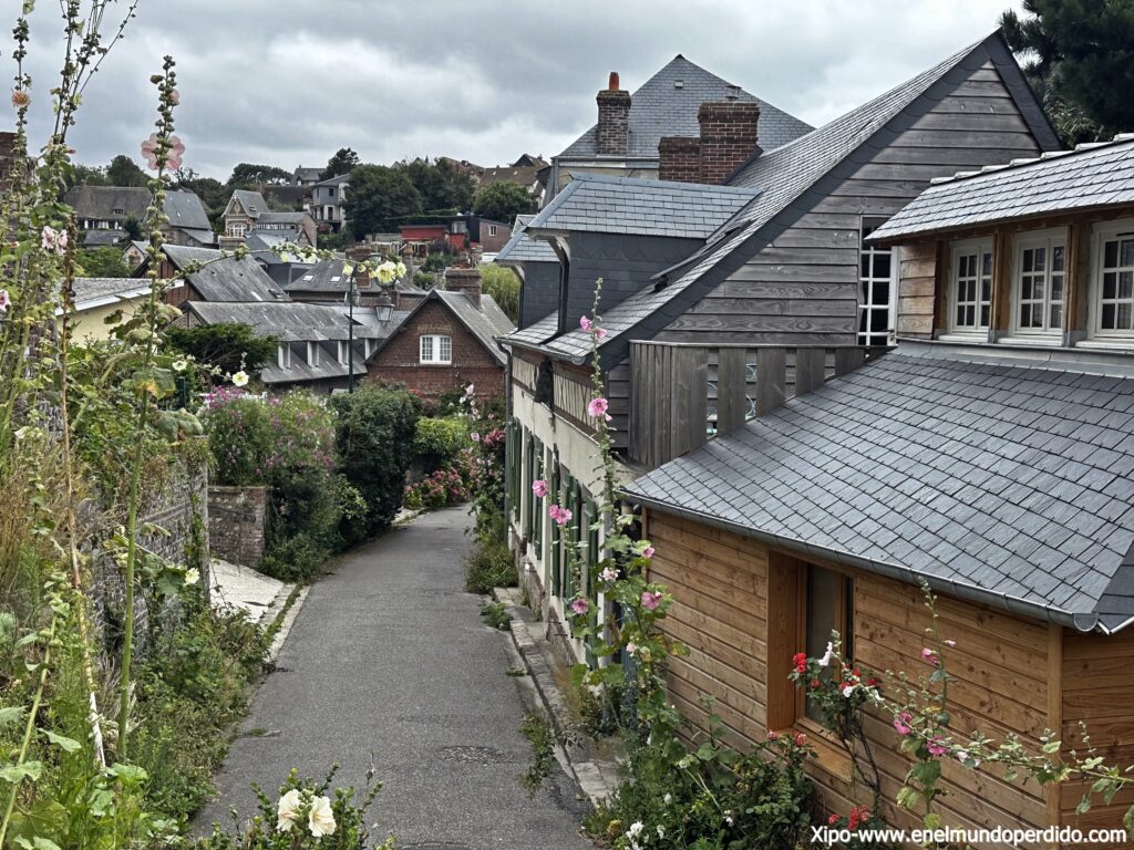 calles con casas en veules-les-roses